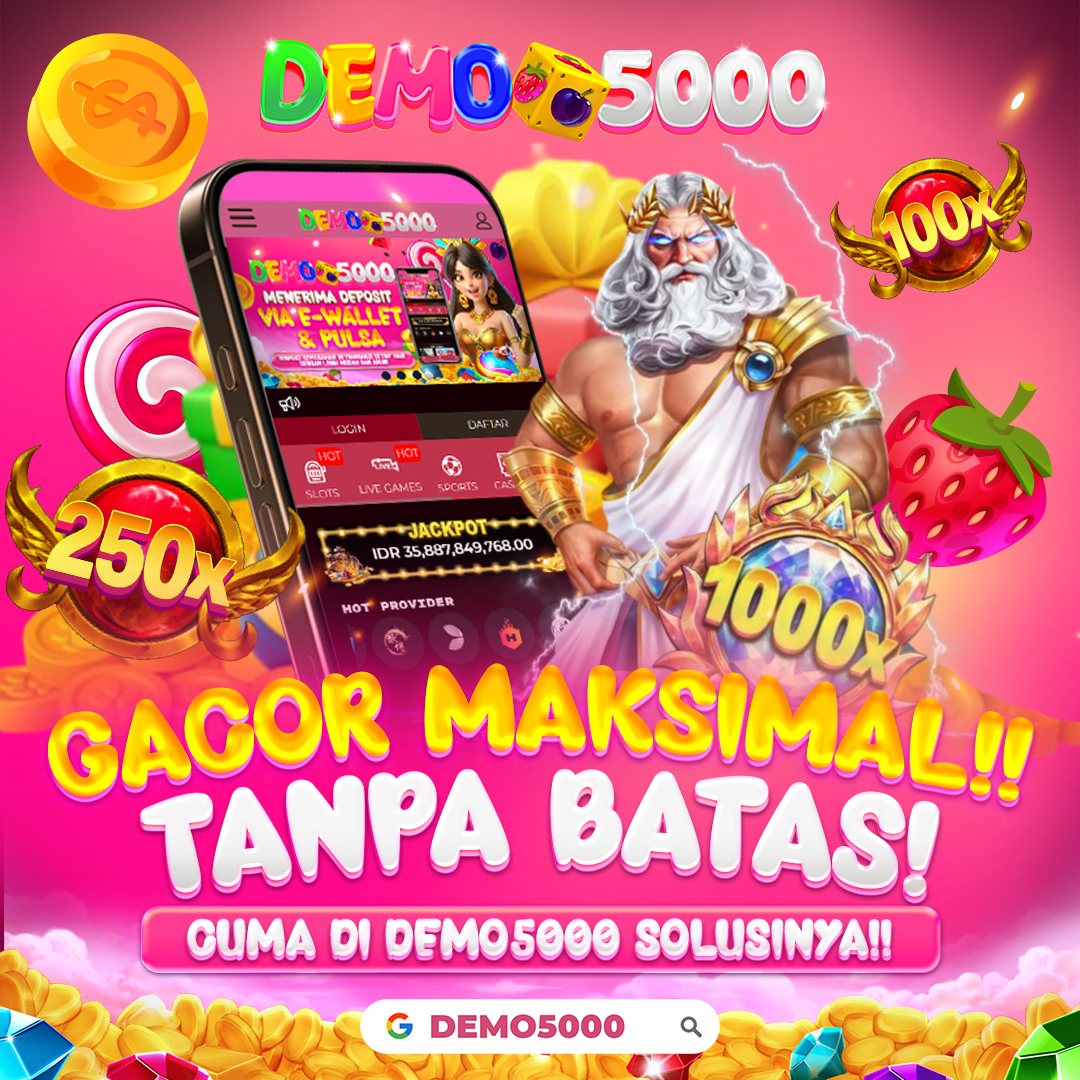 DEMO5000 - Situs Slot Deposit Pulsa 5000 Tanpa Potongan Lisensi Gacor